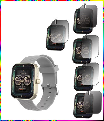 daffin Impossible Screen Guard for Noise ColorFit Spark(Pack of 5)