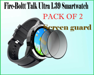 HIDEOUS Impossible Screen Guard for Fire-Boltt Talk Ultra(Pack of 2)