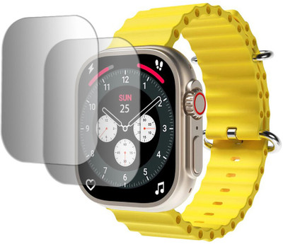 DOUMOF Impossible Screen Guard for Pebble Crest SMARTWATCH(Pack of 2)