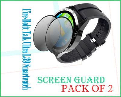 daffin Impossible Screen Guard for Fire-Boltt Talk Ultra(Pack of 2)