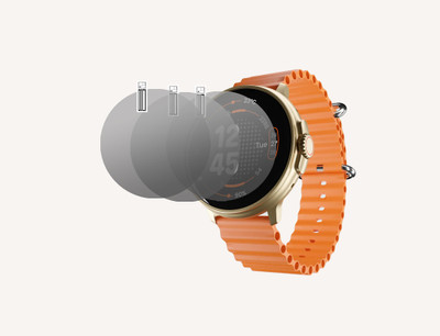 hirdesh Impossible Screen Guard for Ambrane Wise Rush(Pack of 3)