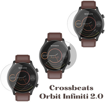 Enlinea Impossible Screen Guard for Crossbeats Orbit Infiniti 2.0(Pack of 3)