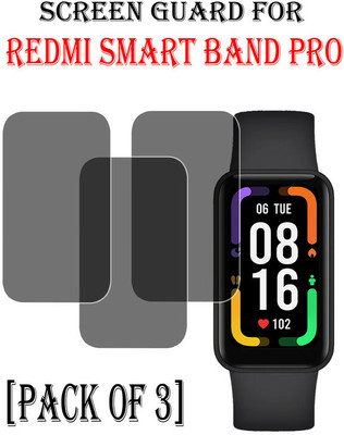 hirdesh Impossible Screen Guard for Redmi Smart Band Pro(Pack of 3)