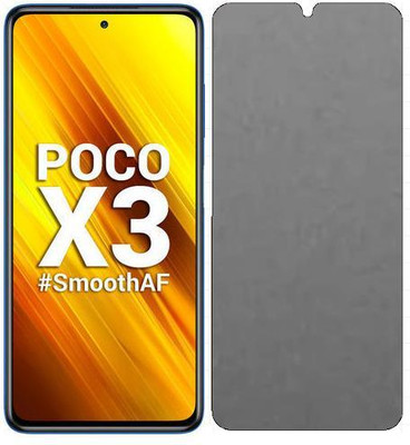 Snap Impossible Screen Guard for Compatible for Matte-NOV23-Poco X3(Pack of 1)