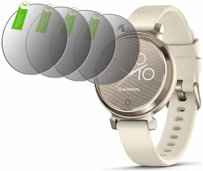 HIDEOUS Impossible Screen Guard for Garmin Lily 2(Pack of 4)
