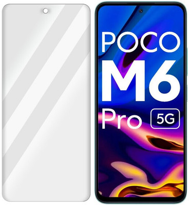 FCS Impossible Screen Guard for Xiaomi Poco M6 Pro Front (Glossy)(Pack of 1)