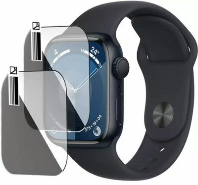 AHWAVEEDA Impossible Screen Guard for APPLE WATCH SERIES 9 SCREEN GUARD(Pack of 2)