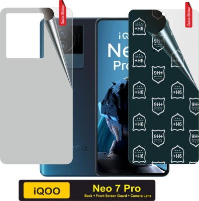 TRUSTin.ONLINE Impossible Screen Guard for iQOO Neo 7 Pro, Neo 7 Pro(Pack of 2)