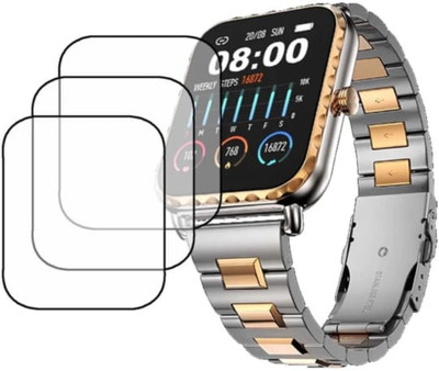 DOWRVIN Impossible Screen Guard for FIRE - BOLTT JEWEL SMART WATCH (PACK OF 3)(Pack of 3)