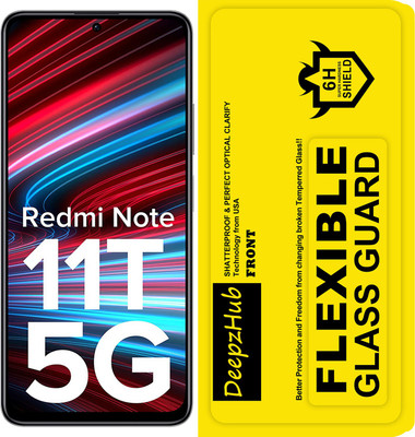 DeepzHub Impossible Screen Guard for Redmi Note 11T 5G(Pack of 1)