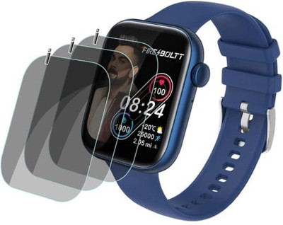 KHWABEEDA Impossible Screen Guard for Fire-Boltt Ring 3 Smart watch screen guard (pack of 3)(Pack of 3)