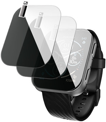 HIDEOUS Impossible Screen Guard for Motorola Moto Watch 200(Pack of 3)