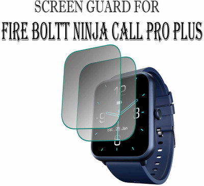hirdesh Impossible Screen Guard for Fire-Boltt Ninja Call Pro Plus 1.83(Pack of 2)