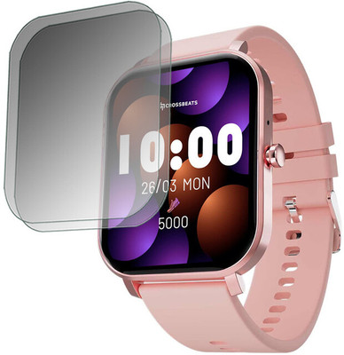 DOUMOF Impossible Screen Guard for Crossbeats Ignite Pingg SMARTWATCH(Pack of 2)