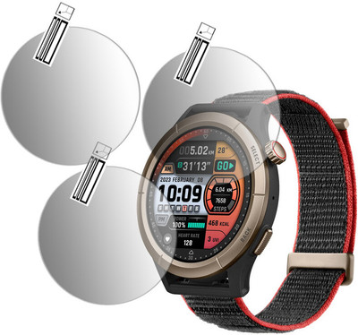 hirdesh Impossible Screen Guard for Amazfit Cheetah Pro(Pack of 3)