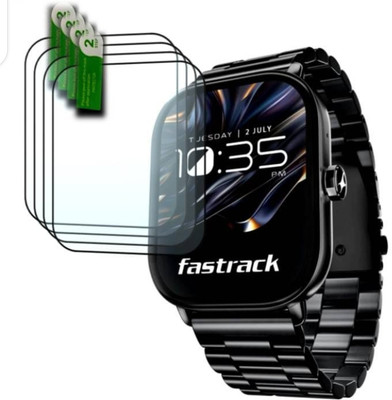 DB Impossible Screen Guard for FASTRACK RADIANT FX2 SMART WATCH TEMPERED GLASS ( PACK OF 4)(Pack of 4)
