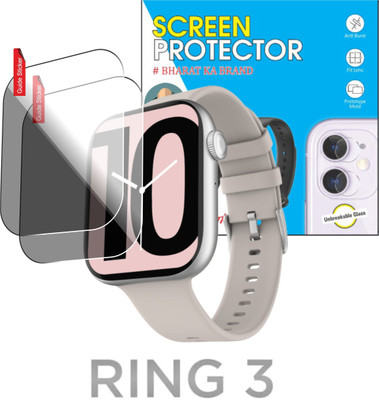 FINCH Impossible Screen Guard for FIRE BOLTT RING 3(Pack of 2)