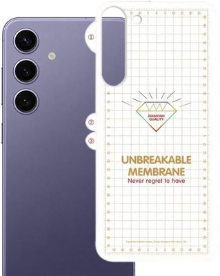 ONCRAVES Impossible Screen Guard for Samsung Galaxy S24 Plus 5G | Back Glossy Unbreakable Membrane(Pack of 1)