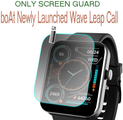 HIDEOUS Impossible Screen Guard for boAt Wave Leap Call(Pack of 1)
