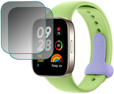 hirdesh Impossible Screen Guard for Redmi Watch 3(Pack of 2)