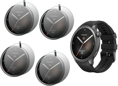HIDEOUS Impossible Screen Guard for amazfit balance(Pack of 4)