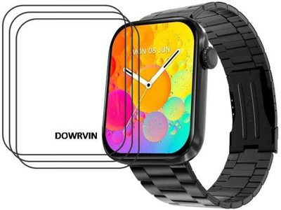 KHWABEEDA Impossible Screen Guard for CROSSBEATS STELLR 2.01 SMART WATCH SCREEN GUARD (PACK OF 3)(Pack of 3)