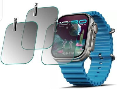DB Impossible Screen Guard for BOULT CROWN 1.95 SMART WATCH SCREEN GUARD (PACK OF 3)(Pack of 3)