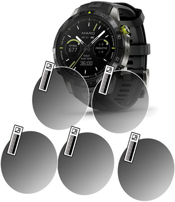 daffin Impossible Screen Guard for Garmin MARQ 2(Pack of 5)