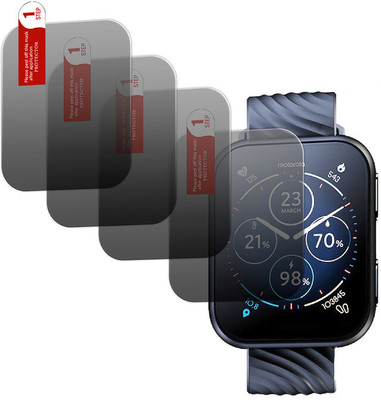 daffin Impossible Screen Guard for motorola moto watch 200(Pack of 4)