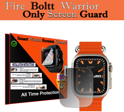 daffin Impossible Screen Guard for Fire-Boltt Warrior(Pack of 1)