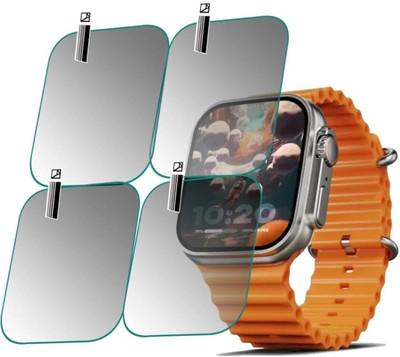 DB Impossible Screen Guard for BOULT CROWN 1.95 SMART WATCH SCREEN GUARD (PACK OF 4)(Pack of 4)