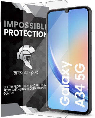 ArmourPro Impossible Screen Guard for Samsung Galaxy A34 5G, Samsung A34 5G, Samsung Galaxy A34 (6.6 Inch)(Pack of 1)