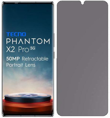 HARVEEN Impossible Screen Guard for Campatible for Privacy-Tecno Phantom X2 Pro(Pack of 1)