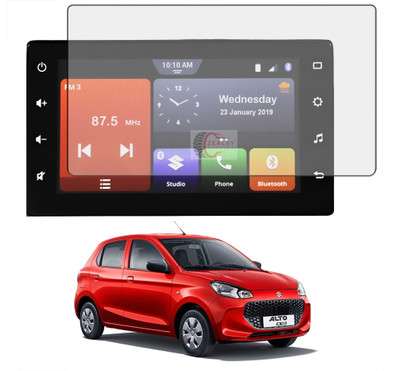 Zealsy Impossible Screen Guard for Compatible For MARUTI SUZUKI ALTO K10 VXI PLUS 7 Inch Infotainment System Touch Screen Guard Protector Accessories(Pack of 1)