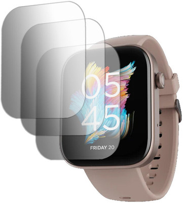 YCHROZE Impossible Screen Guard for Boat Storm Call 2 SMARTWATCH(Pack of 3)