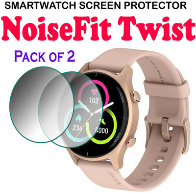 YCHROZE Impossible Screen Guard for NoiseFit Twist(Pack of 2)