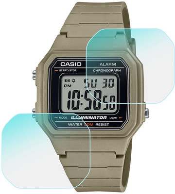 FCS Impossible Screen Guard for Casio W-217H-5AV(Pack of 3)