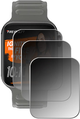 HIDEOUS Impossible Screen Guard for Fire Boltt Visionary Ultra Pro(Pack of 3)