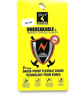 oval designs Impossible Screen Guard for SAMSUNG A70(Pack of 1)