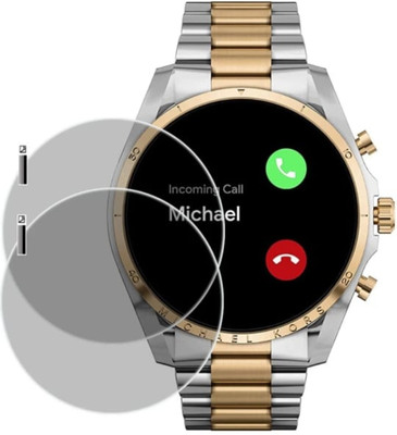 ZIDZEE Impossible Screen Guard for Michael Kors Access Gen 6 smartwatch screen guard ( pack of 2)(Pack of 2)