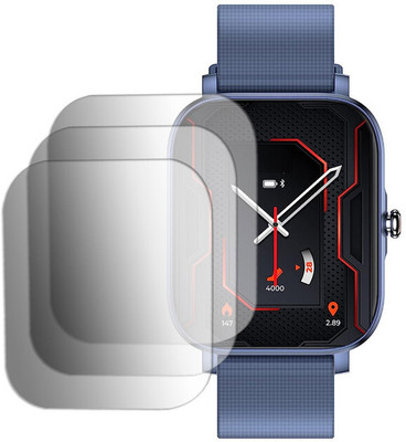 hirdesh Impossible Screen Guard for PLAYFIT CHAMP 2 SMARTWATCH(Pack of 3)