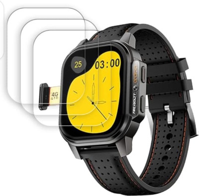 DOWRVIN Impossible Screen Guard for FIRE -BOLTT SNAPP 4G SMART WATCH SCREEN GUARD ( PACK OF 3)(Pack of 3)
