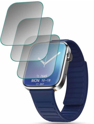KHWABEEDA Impossible Screen Guard for Pebble Cosmos prime smart watch ( pack of 3)(Pack of 3)