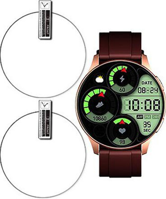 SOMTONE Impossible Screen Guard for Fire-Boltt Invincible Smartwatch(Pack of 2)