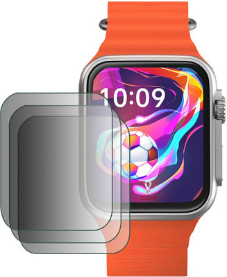 DOUMOF Impossible Screen Guard for Zebronics ICONIC ULTRA SMARTWATCH SCREEN GUARD(Pack of 3)