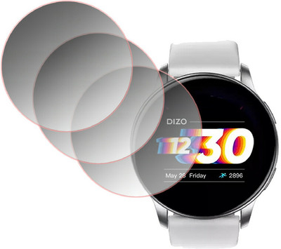 hirdesh Impossible Screen Guard for DIZO WATCH R(Pack of 3)