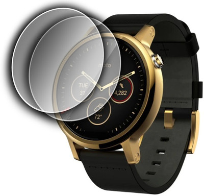 hirdesh Impossible Screen Guard for MOTOROLA Moto 360 2nd Gen 46 mm(Pack of 2)