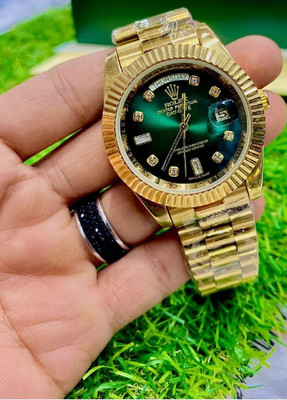 Varsha Impossible Screen Guard for Golden Stainless Steel Rolex watch S 26.05.2019 - Copy (13)(Pack of 2)
