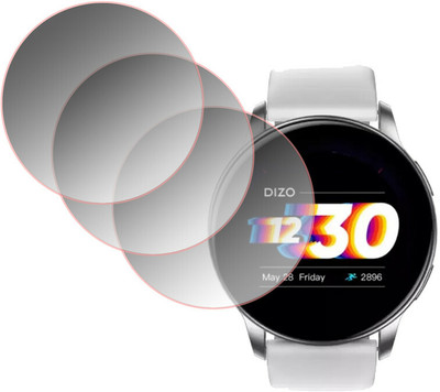 hirdesh Impossible Screen Guard for DIZO WATCH R(Pack of 3)