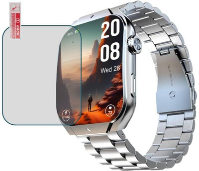 DOWRVIN Impossible Screen Guard for BEATXP UNBOUND CORV 1.96 SMART WATCH SCREEN GUARD(Pack of 1)